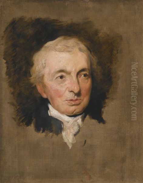 Portrait Of Prince Hoare Oil Painting by Thomas Lawrence