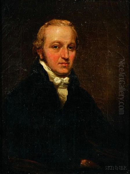 Portrait Of A Gentleman, Thought To Be Sir John Matland Of Bigwood Hall Near Watford Oil Painting by Thomas Lawrence