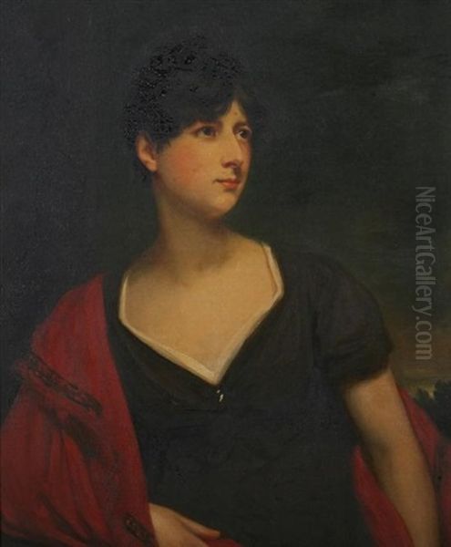 Portrait Of An Actress Oil Painting by Thomas Lawrence