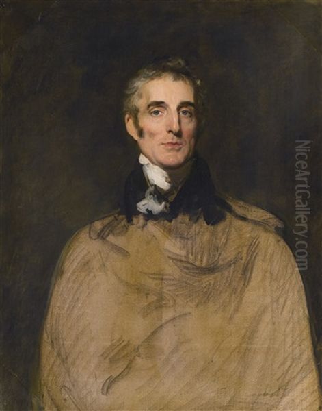 Portrait Of Field Marshal Arthur Wellesley, 1st Duke Of Wellington Oil Painting by Thomas Lawrence