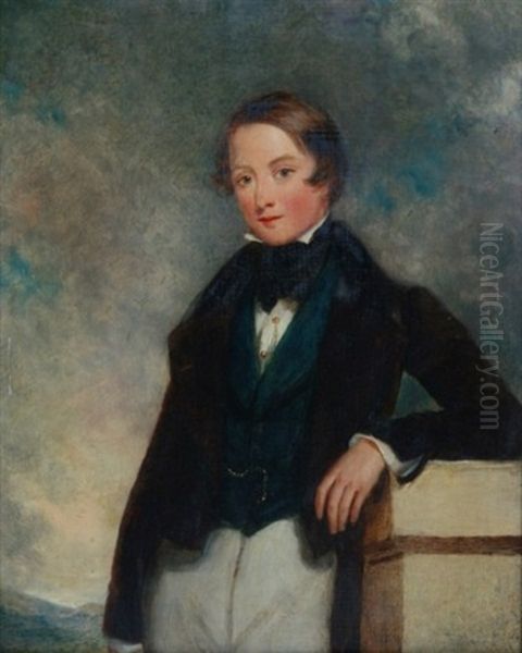 Portrait Of Sir John Thomas Duckworth Oil Painting by Thomas Lawrence