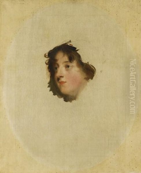 Portrait Of Lady Elizabeth Lowther Oil Painting by Thomas Lawrence