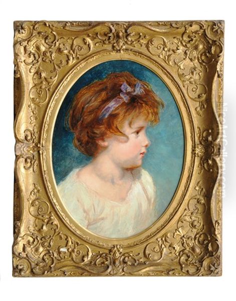 Head Of A Girl Oil Painting by Thomas Lawrence