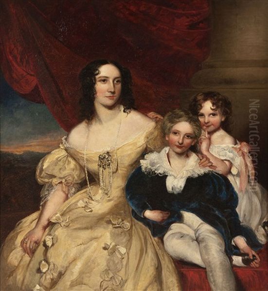 Familienportait Oil Painting by Thomas Lawrence