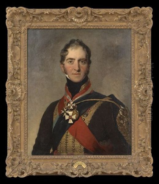 Portrait Of Sir Henry William Paget, First Marquess Of Anglesey And Second Earl Of Uxbridge Oil Painting by Thomas Lawrence