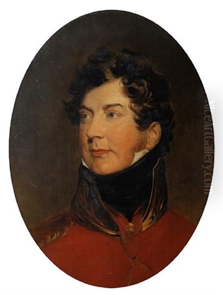 A Portrait Of The Prince Regent, George Iv Oil Painting by Thomas Lawrence