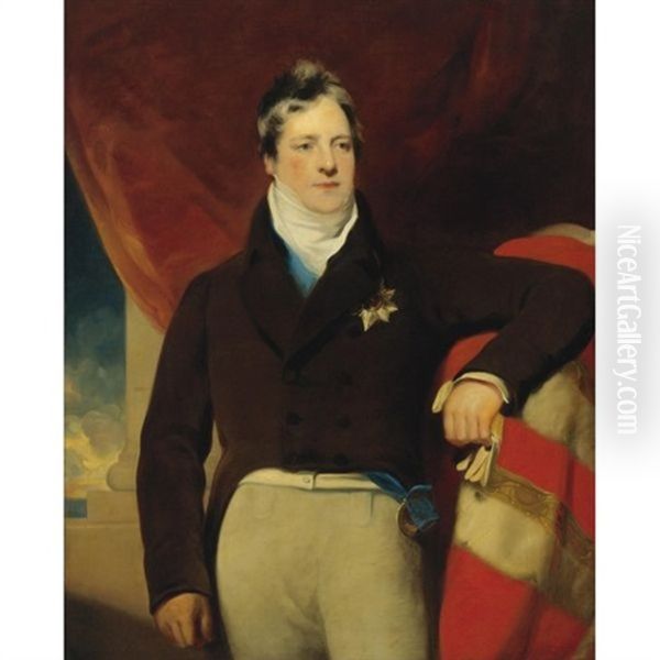 Portrait Of The Marquess Of Ely Oil Painting by Thomas Lawrence