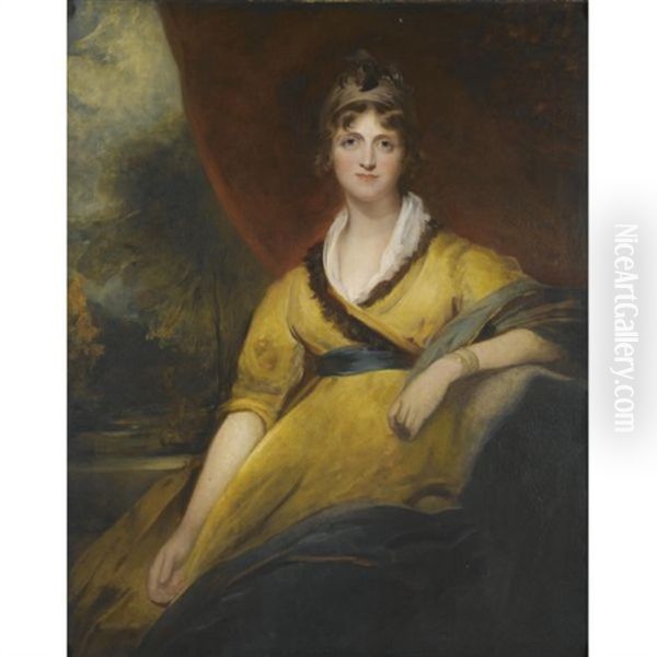 Portrait Of Mary, Countess Of Inchiquin Oil Painting by Thomas Lawrence