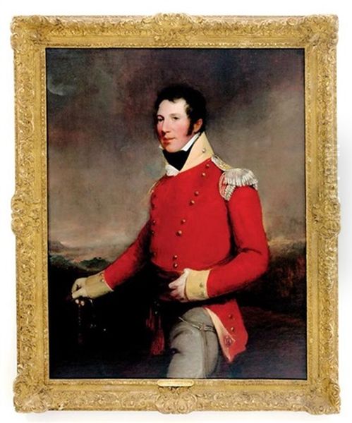 Portrait Of An Officer Oil Painting by Thomas Lawrence