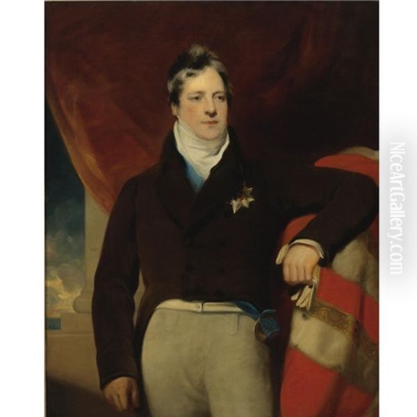 Portrait Of The Marquess Of Ely Oil Painting by Thomas Lawrence