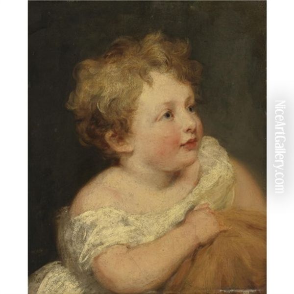 Portrait Of A Child Oil Painting by Thomas Lawrence