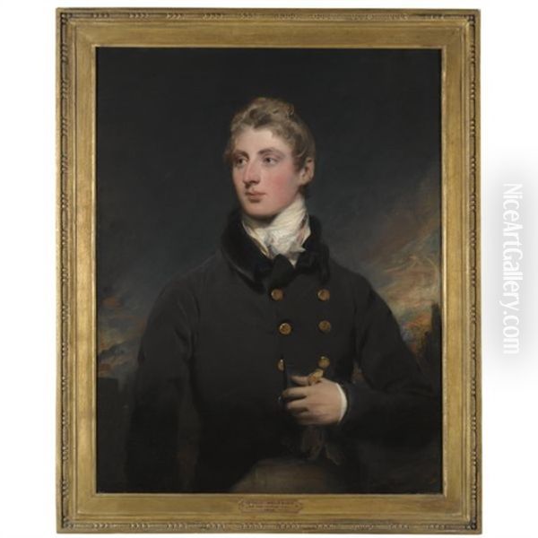 Portrait Of Gerald Wellesley Oil Painting by Thomas Lawrence