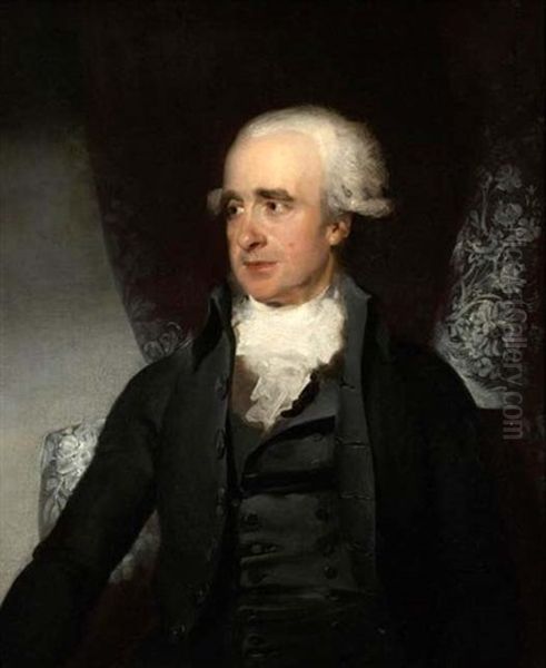 Portrait Of A Gentleman, Said To Be The Rt. Hon. Spencer Perceval Oil Painting by Thomas Lawrence