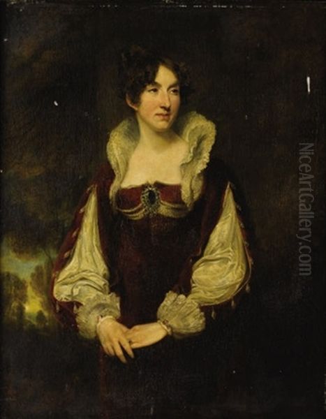 Portrait Of Fanny Kemble Oil Painting by Thomas Lawrence