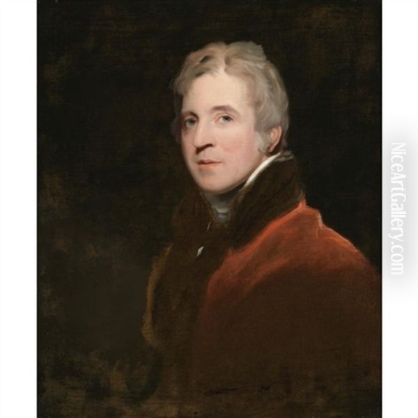 Portrait Of Sir George Howland Beaumont, 7th Bt. (1753-1827) Oil Painting by Thomas Lawrence