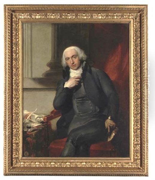 Portrait Of The Rt. Hon. Sylvester Douglas, Later Baron Glenbervie Of Kincardine Oil Painting by Thomas Lawrence