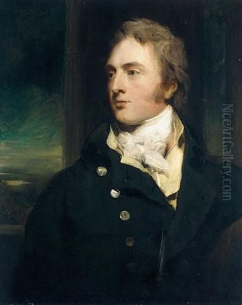 Portrait Of Sir George Cornewall, 3rd Bt. Of Moccas Court by Thomas Lawrence