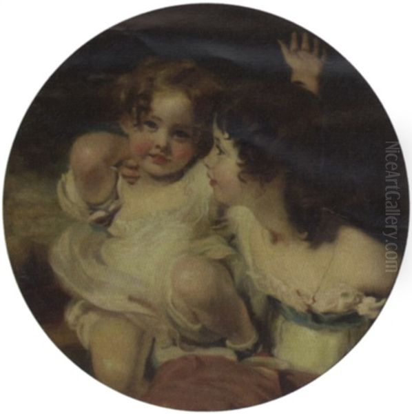 Emily And Laura Anne Calmady Oil Painting by Thomas Lawrence