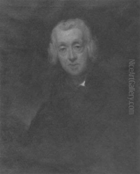 Portrait Of A Gentleman - Rev. William Pennicott Oil Painting by Thomas Lawrence