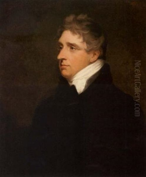 Portrait Of John Fawcett Oil Painting by Thomas Lawrence