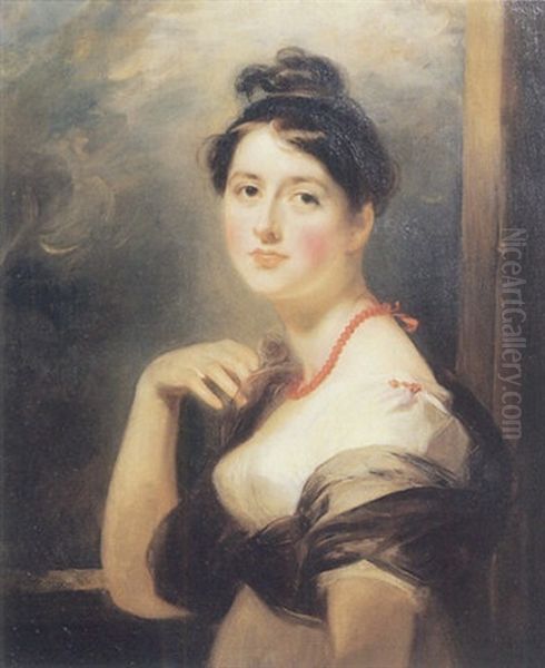 Mrs. John Williams Of Gwersylt Oil Painting by Thomas Lawrence