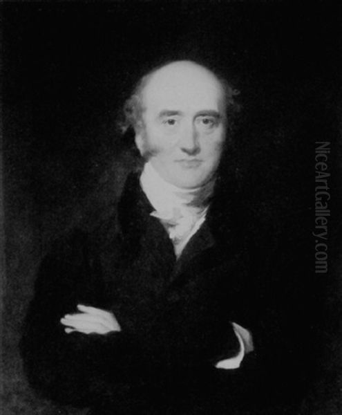 Portrait Of The Honorable George Canning Oil Painting by Thomas Lawrence