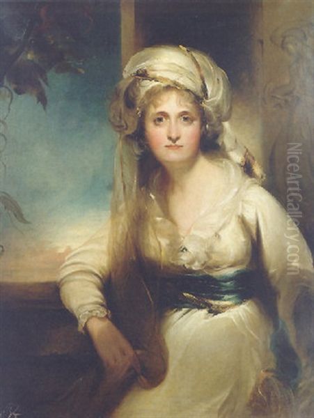 Portrait Of Mary, Countess Of Inchiquin Oil Painting by Thomas Lawrence