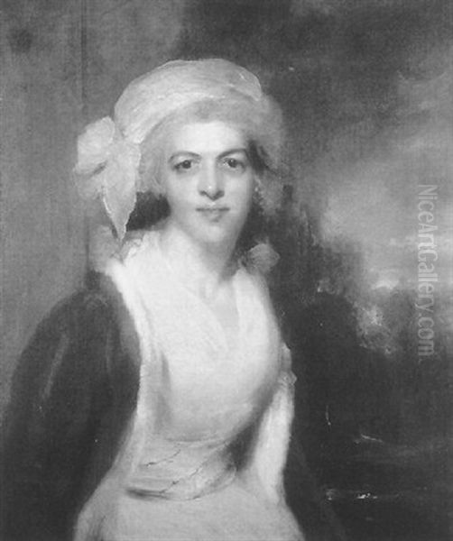 Portrait Of Rebecca, Lady Simeon Oil Painting by Thomas Lawrence