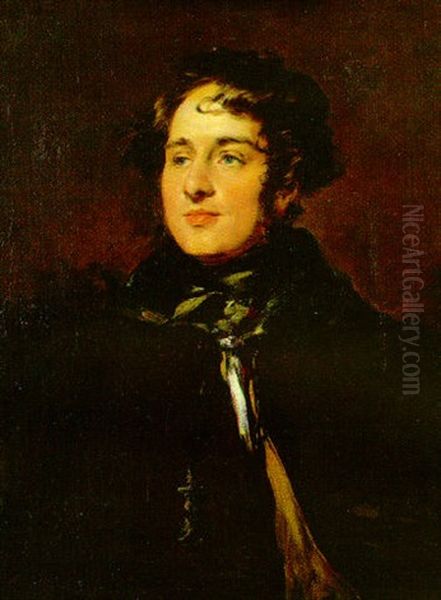 Portrait D'un Gentilhomme A La Cape Oil Painting by Thomas Lawrence