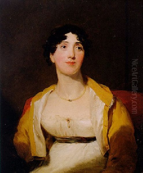 Portrait Of Mrs. Joseph May, Junior Oil Painting by Thomas Lawrence