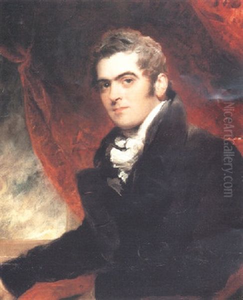 Portrait Of William Dacres Adams Oil Painting by Thomas Lawrence