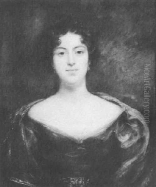 Portrait Of Mrs. Stephen Lushington Oil Painting by Thomas Lawrence