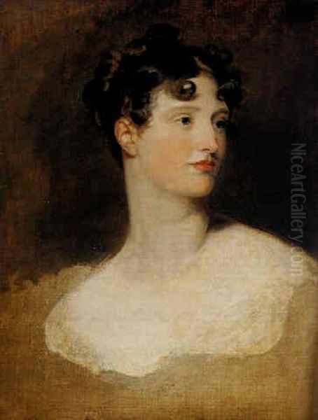 Portrait Of Louisa Fairlie Oil Painting by Thomas Lawrence