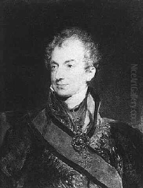 Portrait Of Prince Metternich Oil Painting by Thomas Lawrence