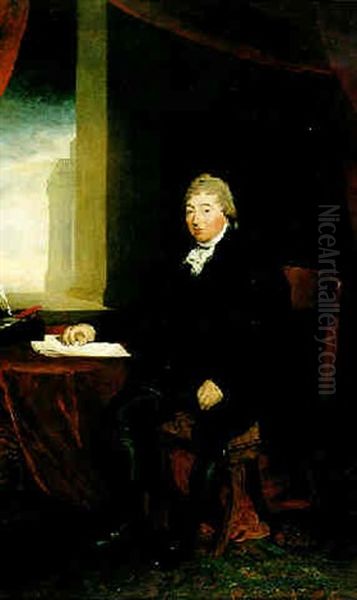 Portrait Of Sir Robert Wigram by Thomas Lawrence