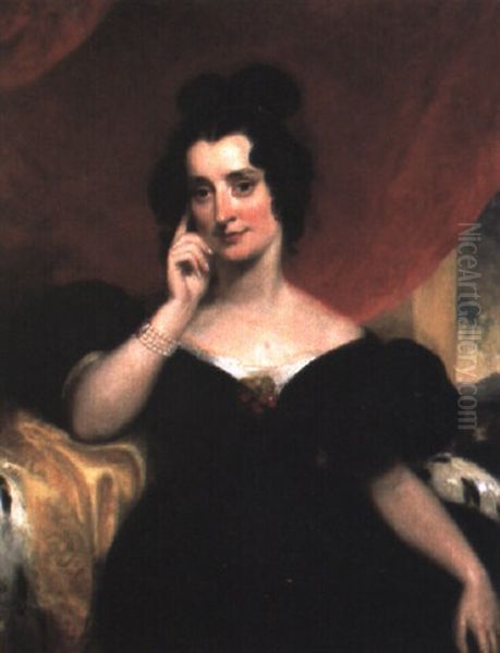 Portrait Of Ann (?) Wood Oil Painting by Thomas Lawrence