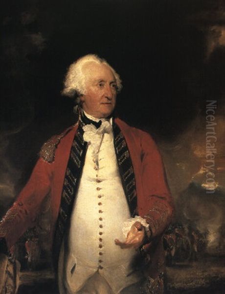 Portrait Of Gen. James Pattison In Military Uniform Oil Painting by Thomas Lawrence