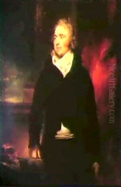 Portrait Of Robert Hobart, 4th Earl Of Buckinghamshire      (1760-1816) Oil Painting by Thomas Lawrence