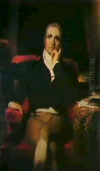 Portrait Of John Philip Kemble (1757-1823) Oil Painting by Thomas Lawrence