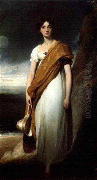 Portrait Of Lady Maria Oglander Oil Painting by Thomas Lawrence