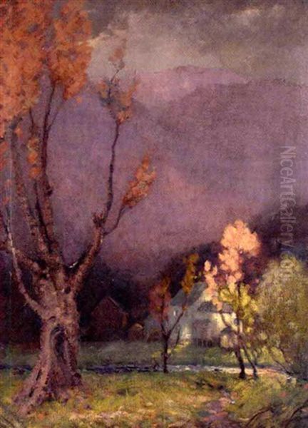 Autumn In The Mountains by William Hurd Lawrence