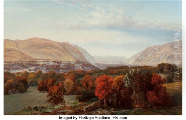 View Of West Point Oil Painting by Alexander Lawrie