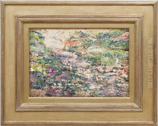 Landscape (spring Thaw) Oil Painting by Ernest Lawson