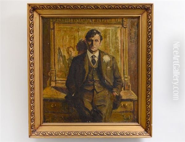 Portrait Of A Gentleman Oil Painting by Ernest Lawson