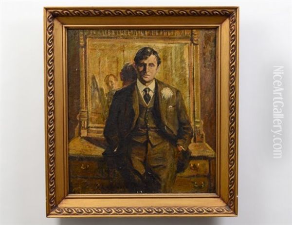 Portrait Of A Gentleman Oil Painting by Ernest Lawson