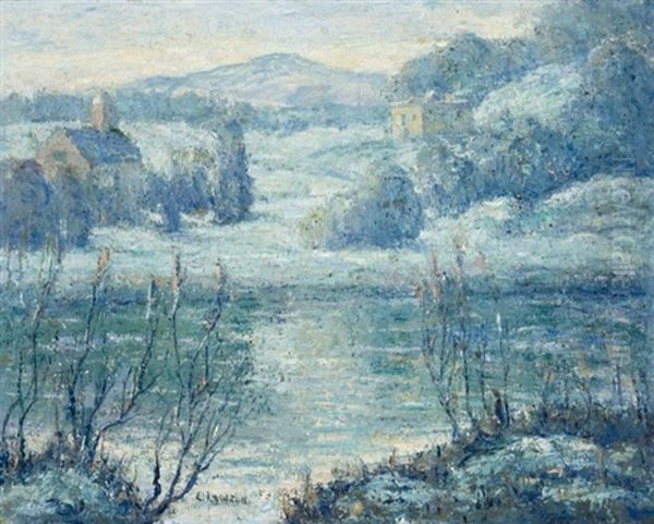 Early Spring, Connecticut Oil Painting by Ernest Lawson