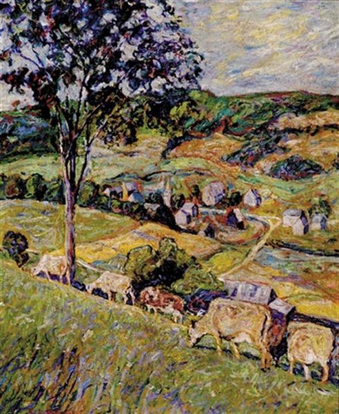 Pastoral Landscape by Ernest Lawson