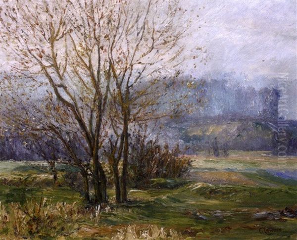 Paysage Oil Painting by Ernest Lawson