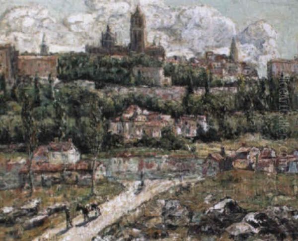 Segovia, Spain Oil Painting by Ernest Lawson