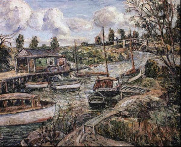 Boats For Hire by Ernest Lawson